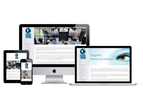 Marketing and Event Services Custom Website