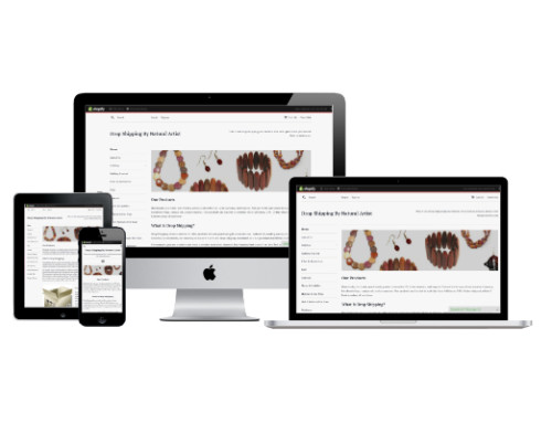 Drop Ship Supplier Website Design